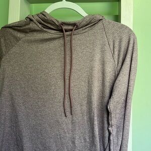 Athleta like new purple cowl neck hoodie